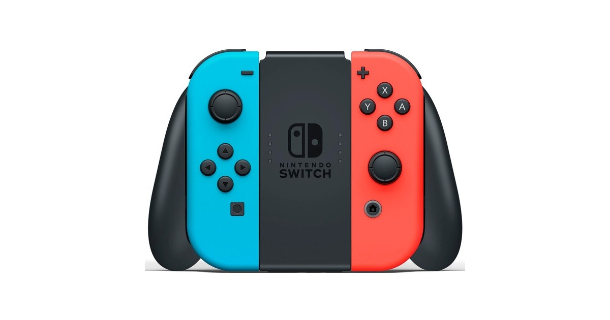 ニンテンドースイッチ　NintendoSwitch Nintendo Switch, Spielkonsole neon-rot/neon-blau