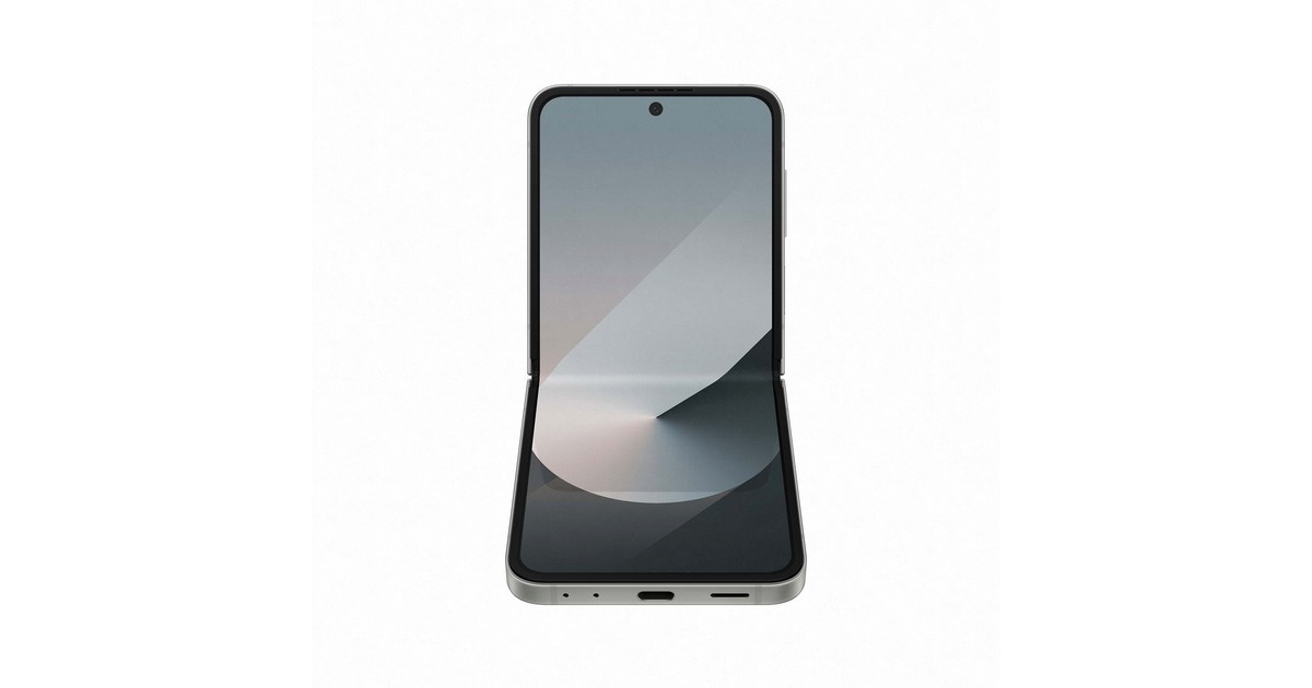 SAMSUNG Galaxy Z Flip6 256GB, Handy Silver Shadow, Android 14, 12 GB