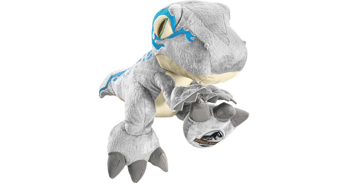 Schmidt Spiele Jurassic World Blue Plüschfigur - 48 Cm Weicher Dino