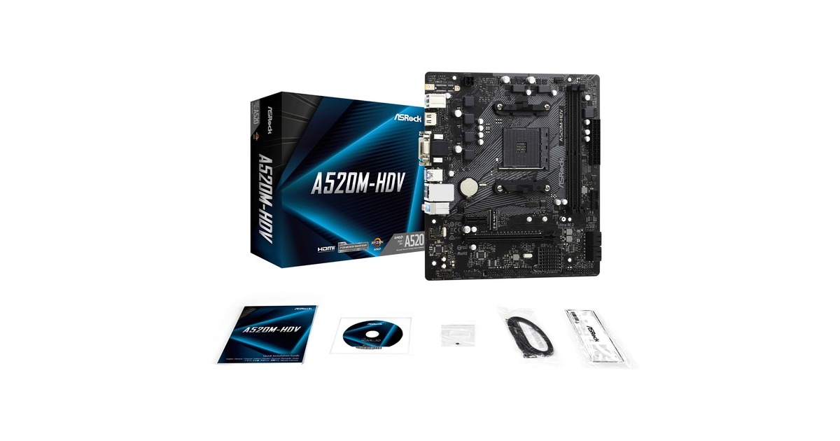 Ryzen5 5600 A520M-HDV W4U3200CD-16G×2 Ryzen5 5600 A520M-HDV W4U3200CD-16G×2 ASRock A520M-HDV Mainboard