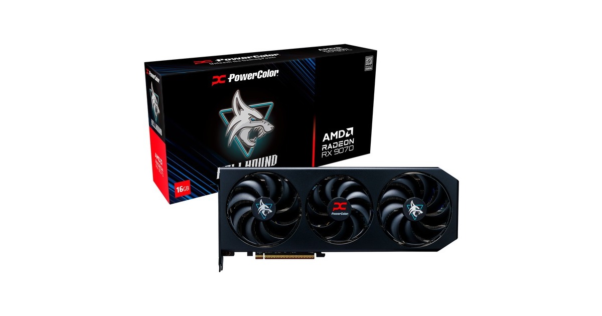 PowerColor Hellhound Radeon RX 9070