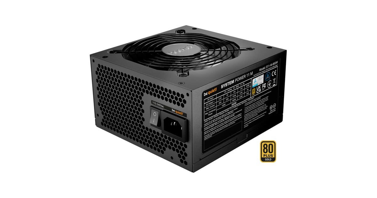be quiet! SYSTEM POWER 11 M 850W