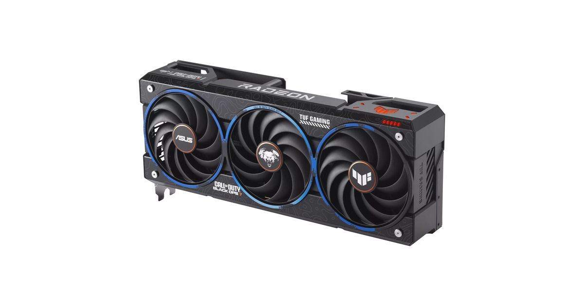 ASUS Radeon RX 9070 XT TUF GAMING OC COD Black Ops 7 Edition ...