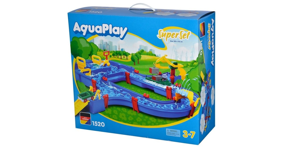Aquaplay SuperSet, Bahn blau/gelb