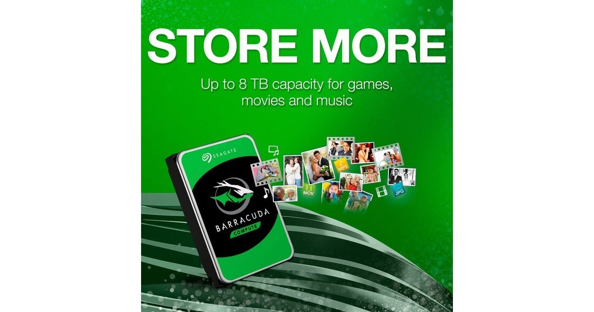 Seagate BarraCuda 4 TB ST4000DM004, Festplatte SATA 6 Gb/s, 3,5"