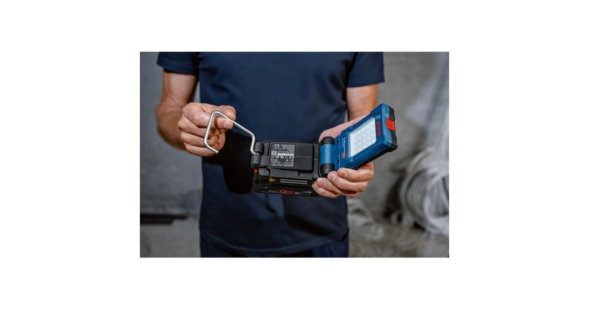 Bosch Professional GLI 18V-800 PROFESSIONAL, Arbeitsleuchte blau 