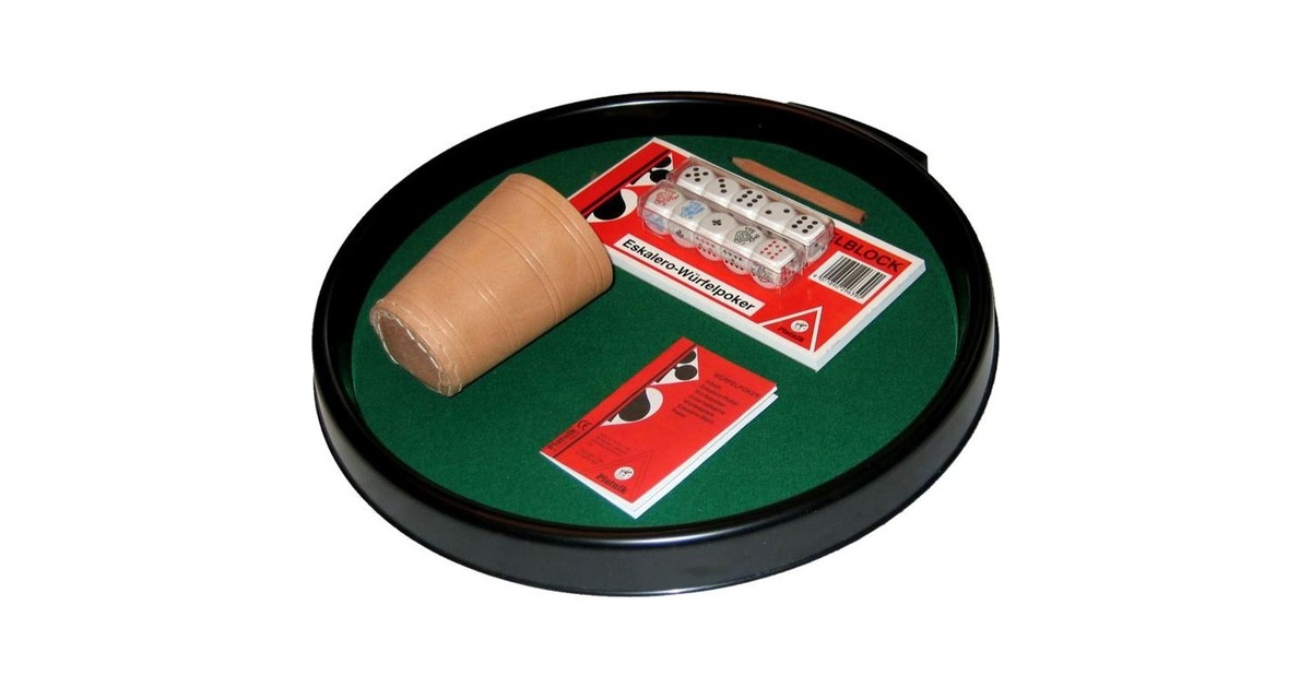 Brimtoy Pocket / Travel Poker Würfelspiel