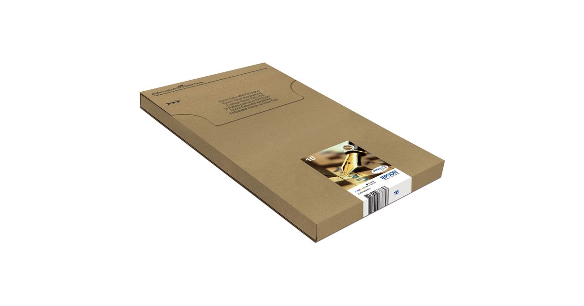 EasyMail-Verpackung, (C13T16264511) Multipack Tinte Epson 16 DURABrite