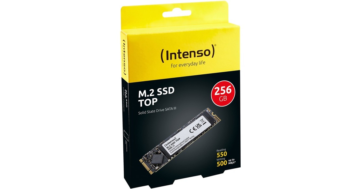 Intenso TOP 256 GB, SSD SATA 6 Gb/s, M.2 2280
