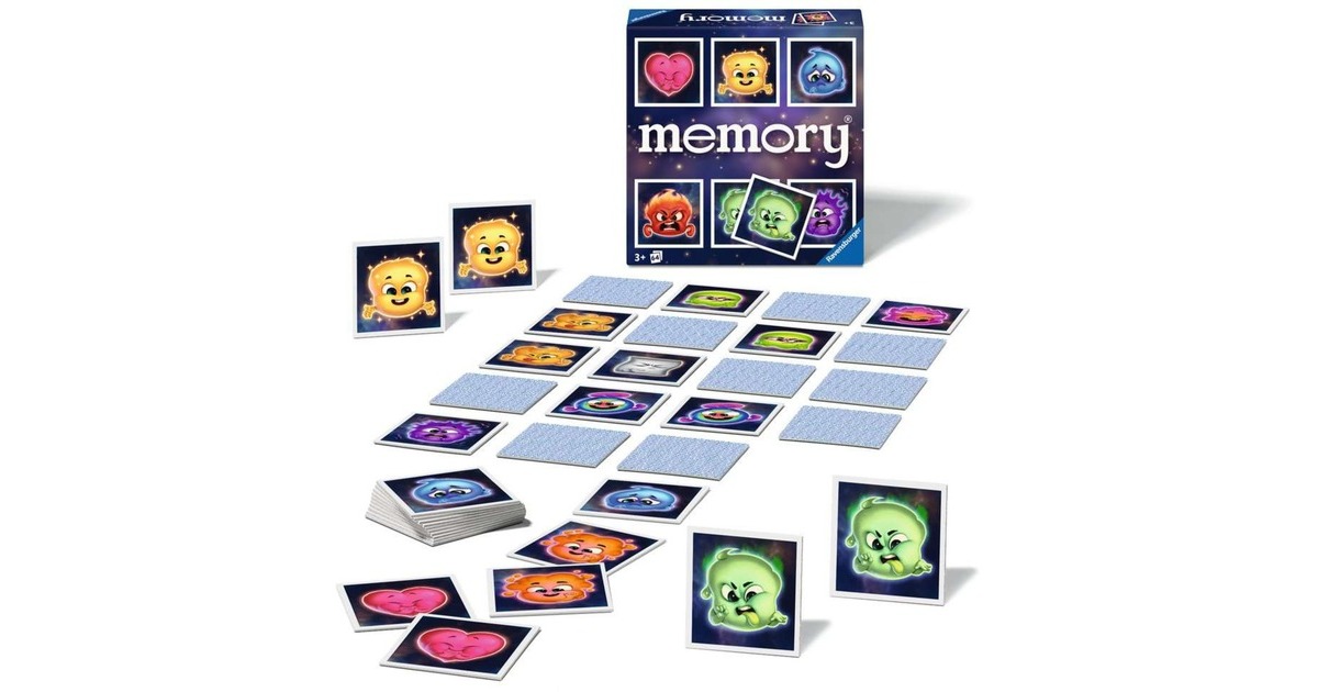 Memory® Emotionen – Gezelschapsspel En Bordspel Voor Kinderen Vanaf 3 Jaar – 32 Kaartparen Vol Gevoelens