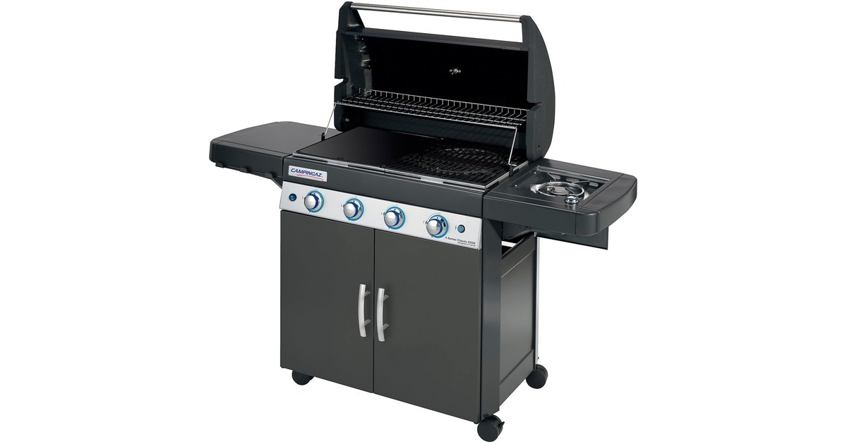 Campingaz Gasgrill 4 Series Classic EXSE schwarz/silber, Modell 2020