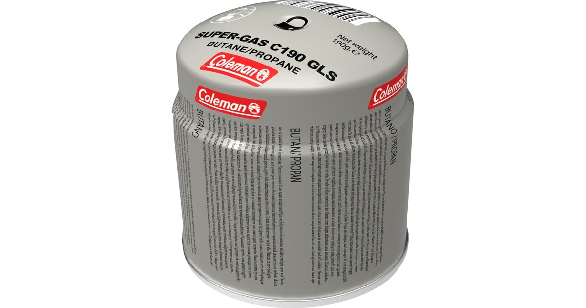 Coleman Stechkartusche C190 GLS, Gas grau