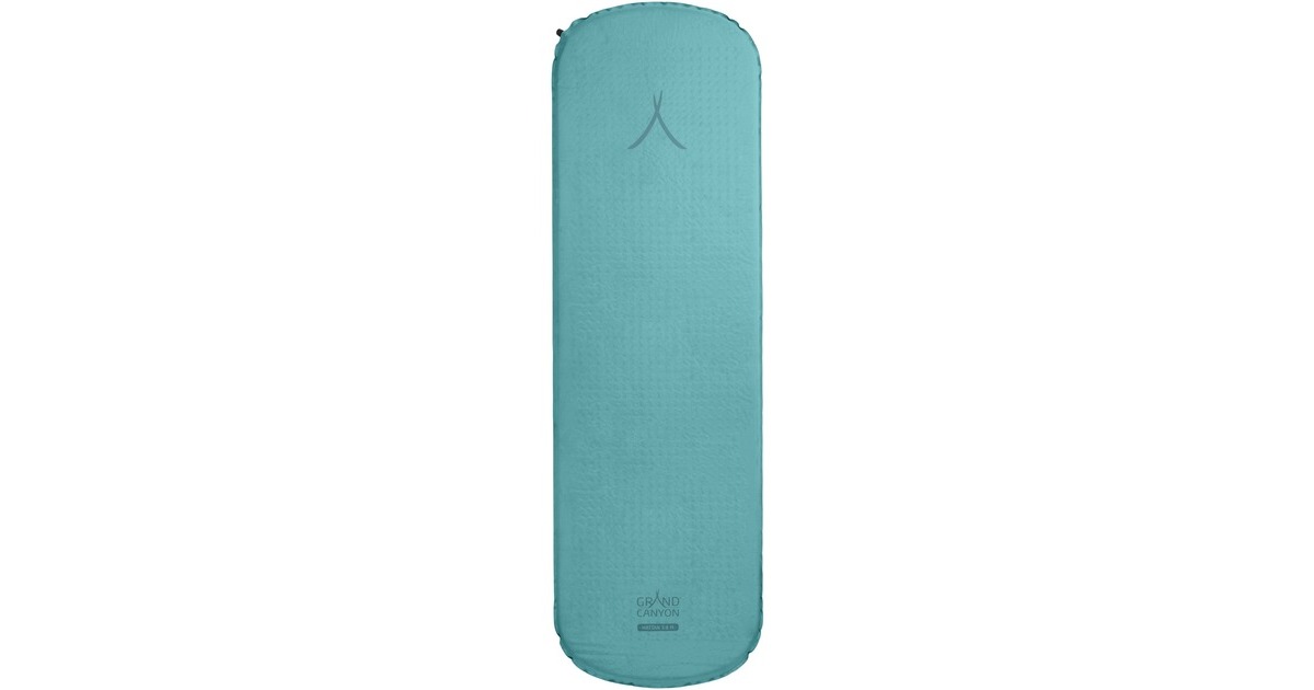 Tapis Camping Autogonflant Grand Canyon Hattan 3.8cm - 185x55cm - Turquoise - Isolation -2.4°C
