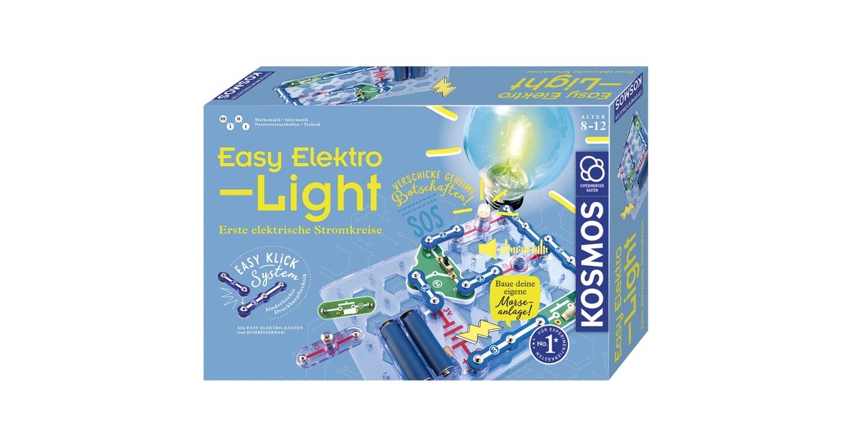 Kosmos Light Tower – Kit Sperimentale Elettronico Per Bambini 10-14 Anni – Costruisci Una Torre Luminosa Con LED RGB E Microcontrollore