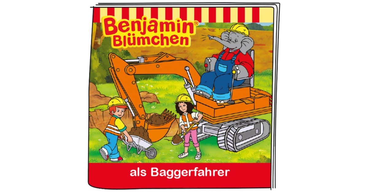 tonies Benjamin als Baggerfahrer, Spielfigur Hörspiel
