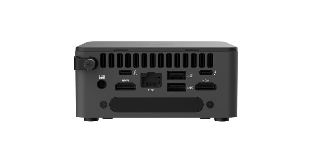 ASUS NUC 13 Pro Tall Kit RNUC13ANHI700002I, Barebone schwarz, ohne 