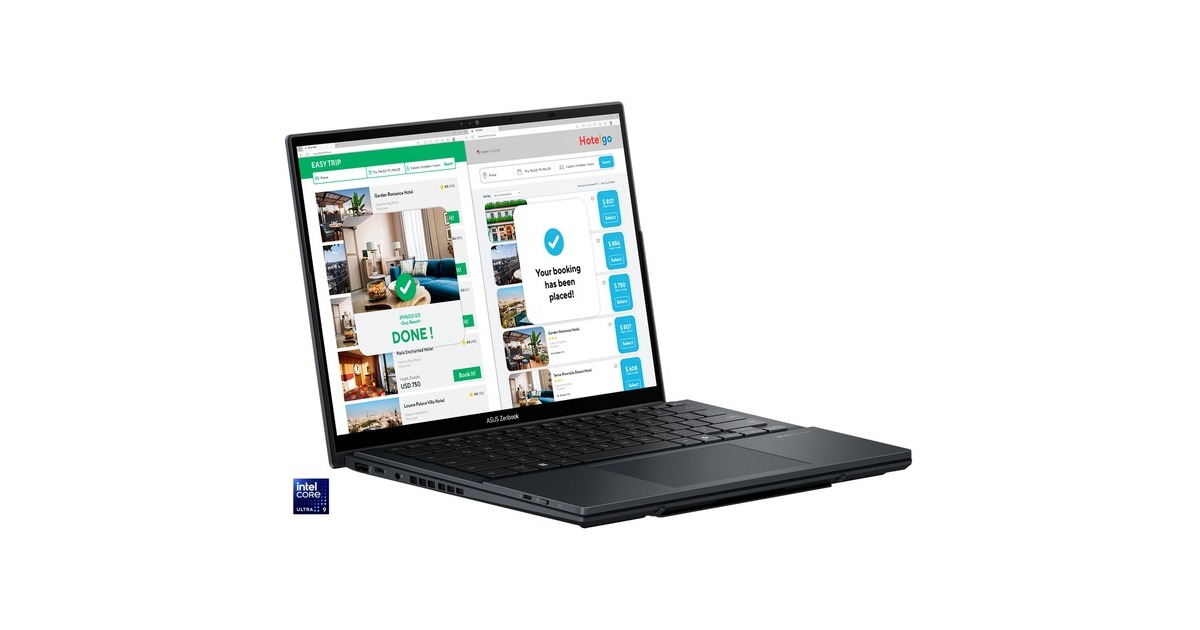 ASUS Zenbook Duo (UX8406CA-QL203X), Notebook grau, Intel® Core