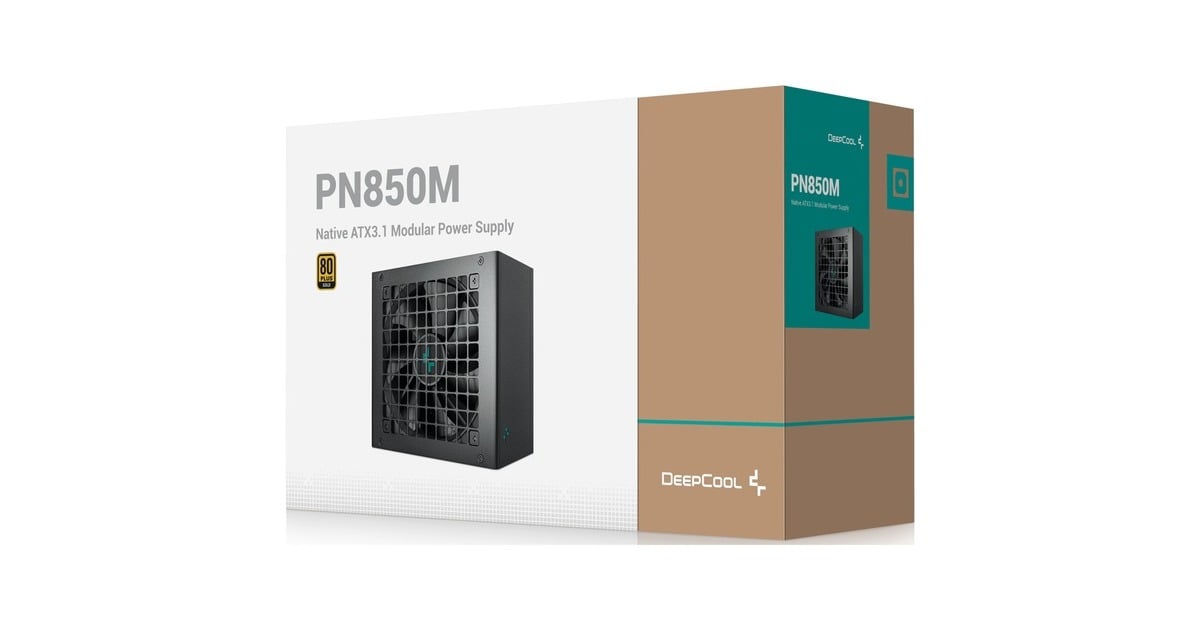 DeepCool PN850M, PC-Netzteil schwarz, 850 Watt