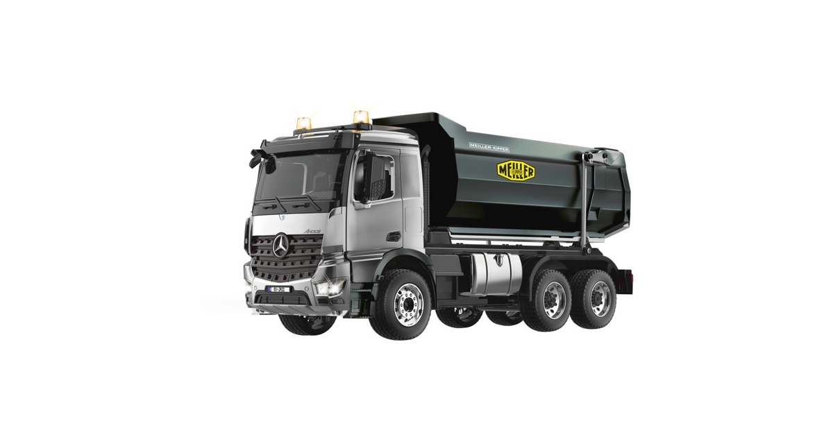 Jamara Muldenkipper Mercedes-Benz Arocs Metal Meiller silber  