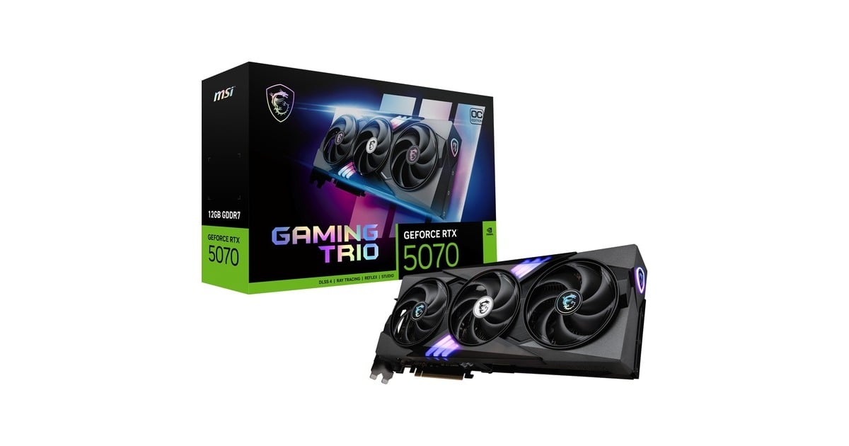 MSI Gaming Trio OC GeForce RTX 5070