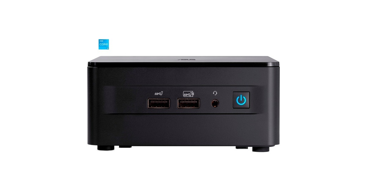 ASUS NUC 12 Pro Tall Kit RNUC12WSHI300002I, Barebone schwarz, ohne ジェラピケレディース新品さつまいも様専用