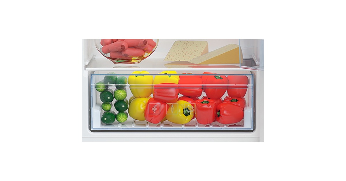 BEKO BCSA285K4SN, Kühl-/Gefrierkombination