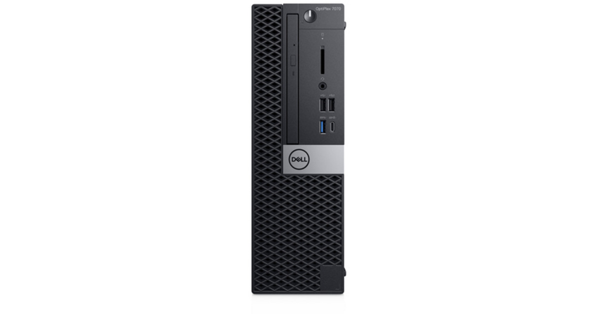 Dell Optiplex 7070 Micro Generalüberholt , Mini-PC schwarz