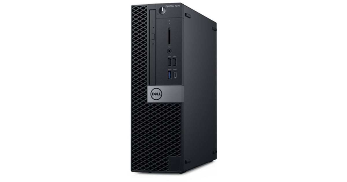 Dell Optiplex 7070 Micro Generalüberholt , Mini-PC schwarz