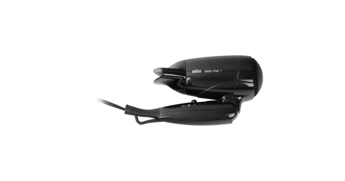 Braun Satin Hair 1 Style&Go HD130, Haartrockner schwarz
