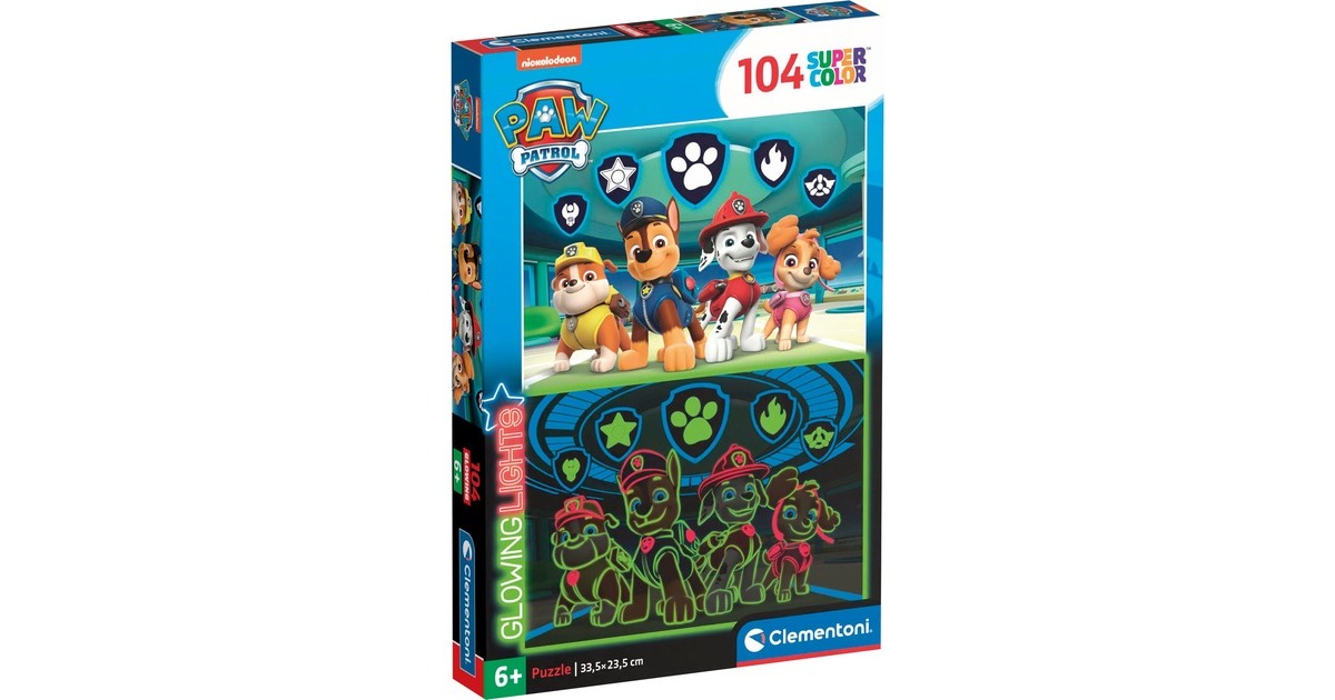 Produktbild von Clementoni Marvel Avengers Puzzle 104 Teile – Mit Leuchteffekt, Für Kinder Ab 6 Jahren