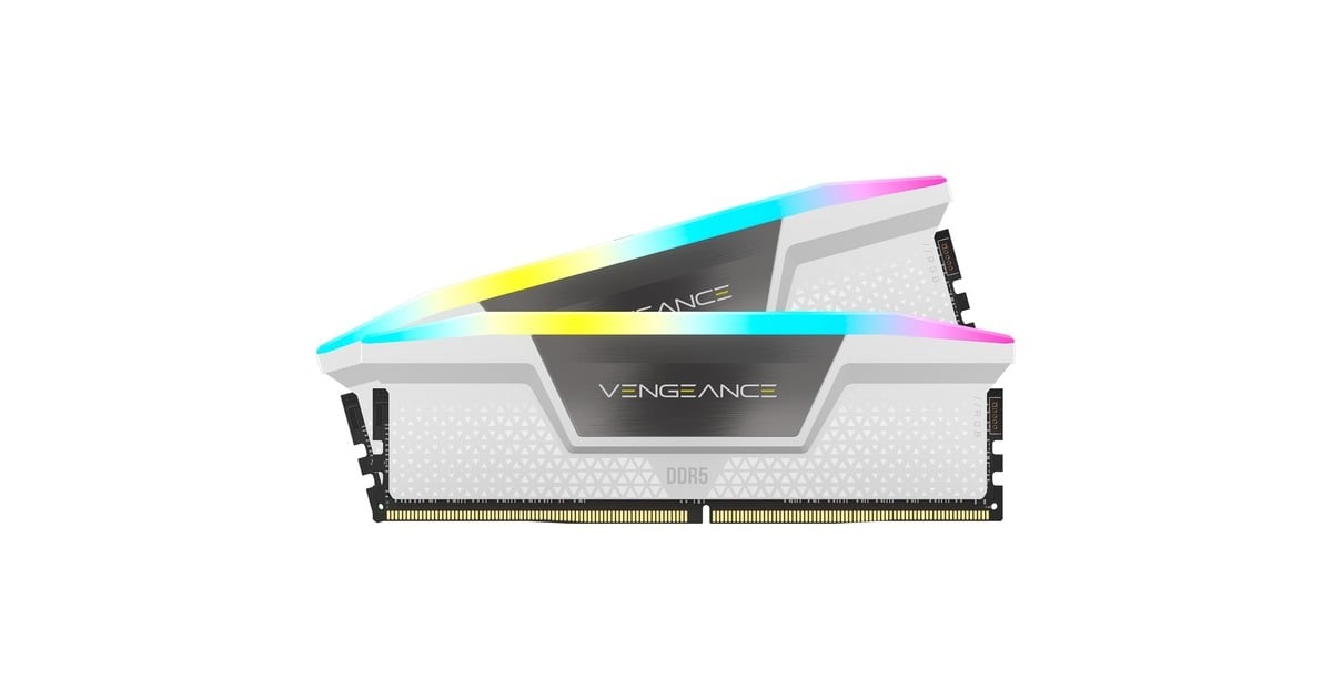 Corsair DDR5 Vengeance RGB 2x16GB 6400 White