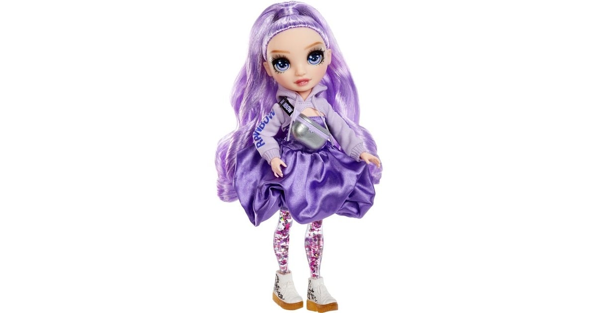 Rainbow High Swim & Style - Skyler (blauw) - 28 cm pop met glinsterende omslagdoek voor 10 stylingsmethoden - verwijderbaar zwempak, sandalen, leuke speelaccessoires - kinderspeelgoed - voor 4-12 jr