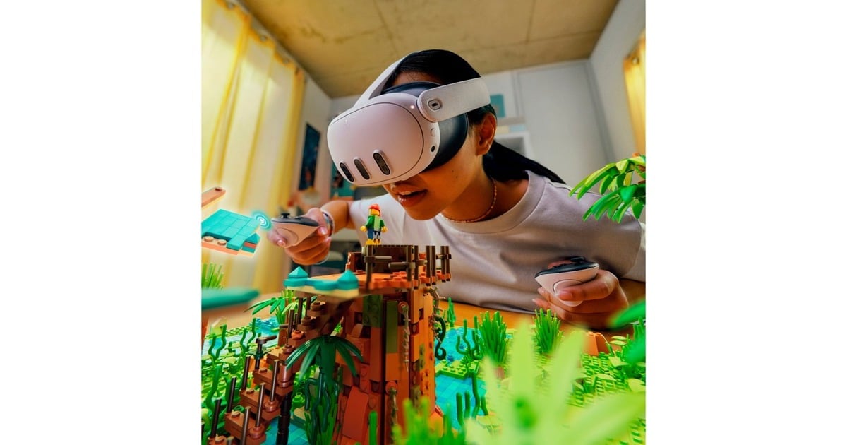 Meta Quest 3 512 GB, VR-Brille weiß, All-in-One-Gamingsystem