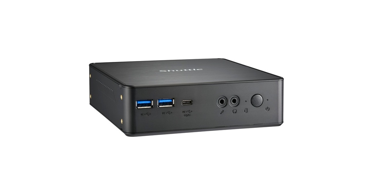 Shuttle XPC nano NC4010BA, Mini-PC schwarz, Windows 11 Pro