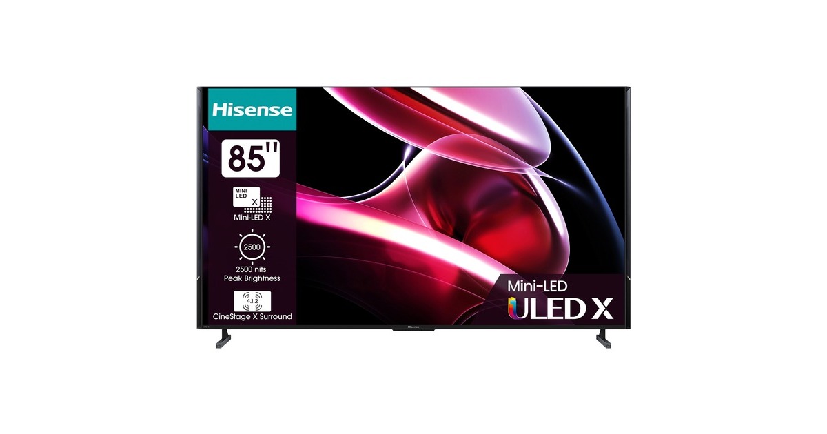 Hisense 85UXKQ, LED-Fernseher 215 cm (85 Zoll), schwarz, UltraHD