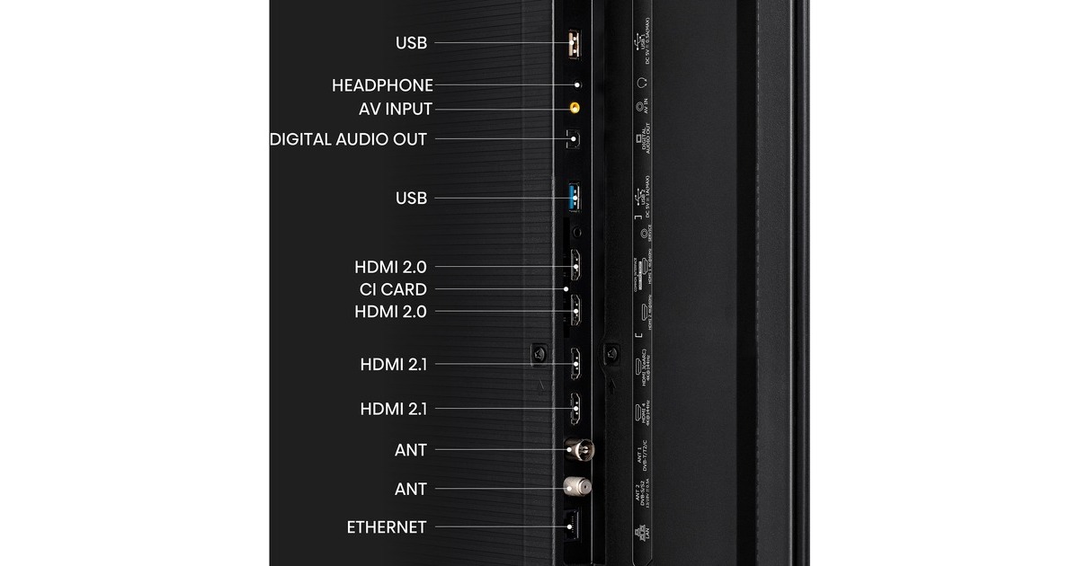 Hisense 85UXKQ, LED-Fernseher 215 cm (85 Zoll), schwarz, UltraHD