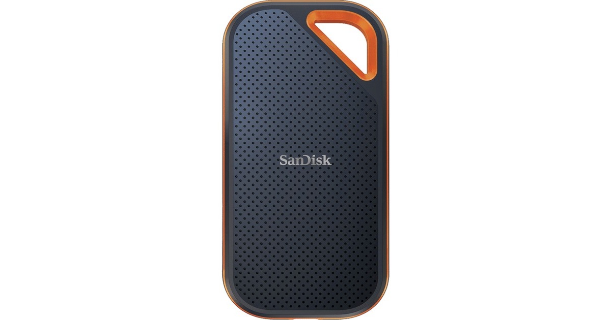 SanDisk Extreme PRO Portable SSD V2 1 TB, Externe SSD schwarz/orange ...