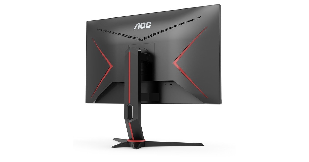 AOC U28G2XU2/BK, Gaming-Monitor 71 cm (28 Zoll), schwarz/rot, UltraHD/4K,  IPS, HDR, Adaptive-Sync , 144Hz Panel