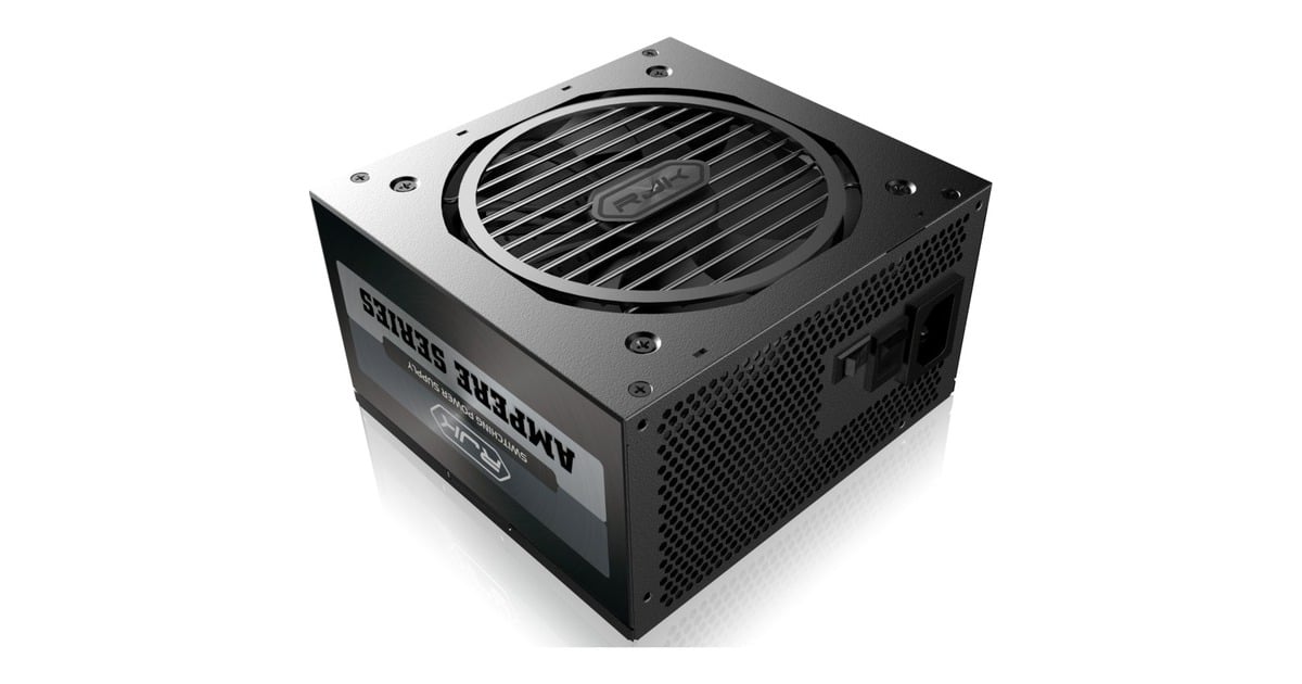 RAIJINTEK AMPERE 1200 BLACK, PC-Netzteil schwarz, 1200 Watt