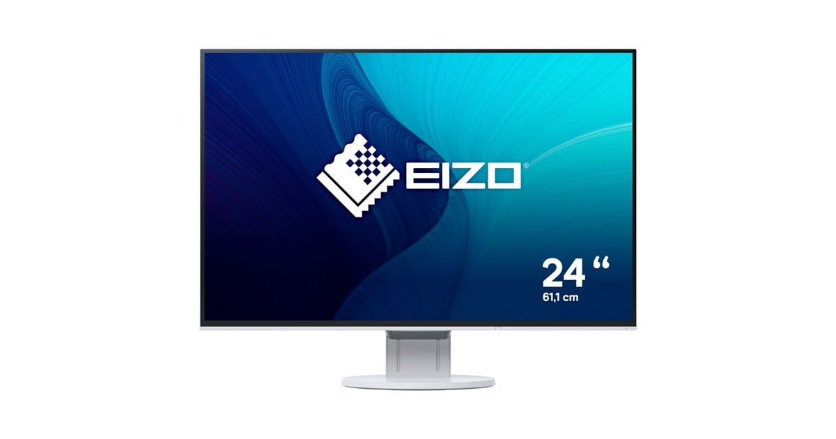 EIZO EV2456-WT, LED-Monitor 61.1 cm (24.1 Zoll), weiß, WUXGA, IPS 