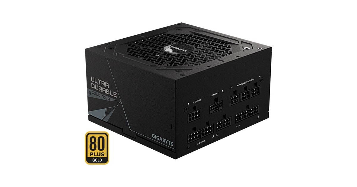 GIGABYTE GP-UD1000GM PG5 1000W rev.2.0, PC-Netzteil schwarz, 5x