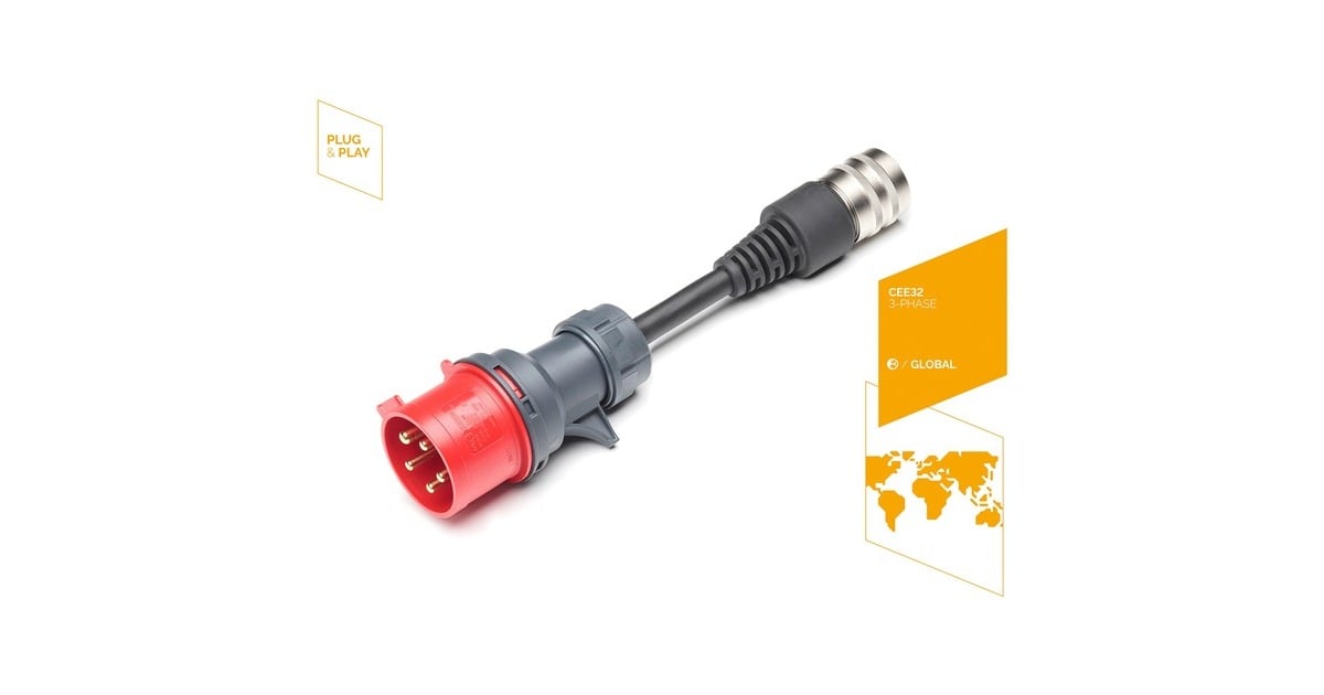 CEE32 Rood 400V Juice Connector CEE32 Rood – Adapter Voor Industriële Stopcontacten, Compatibel Met Juice Booster 2 En 3 Automatische Laadkracht Instelling CEE32 Rood 400V Juice Connector CEE32 Rood – Adapter Voor Industriële Stopcontacten, Compatibel Met Juice Booster 2 En 3 Automatische Laadkracht Instelling