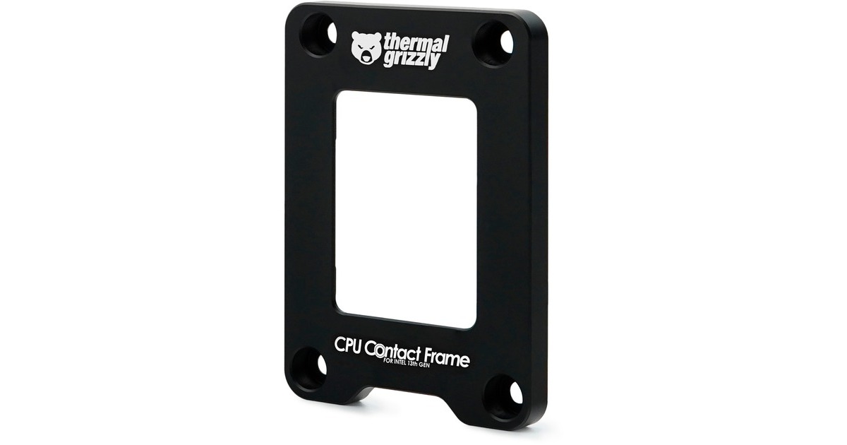 Thermal Grizzly CPU Contact Frame 13th/14th Gen CPU, Halterung schwarz ...