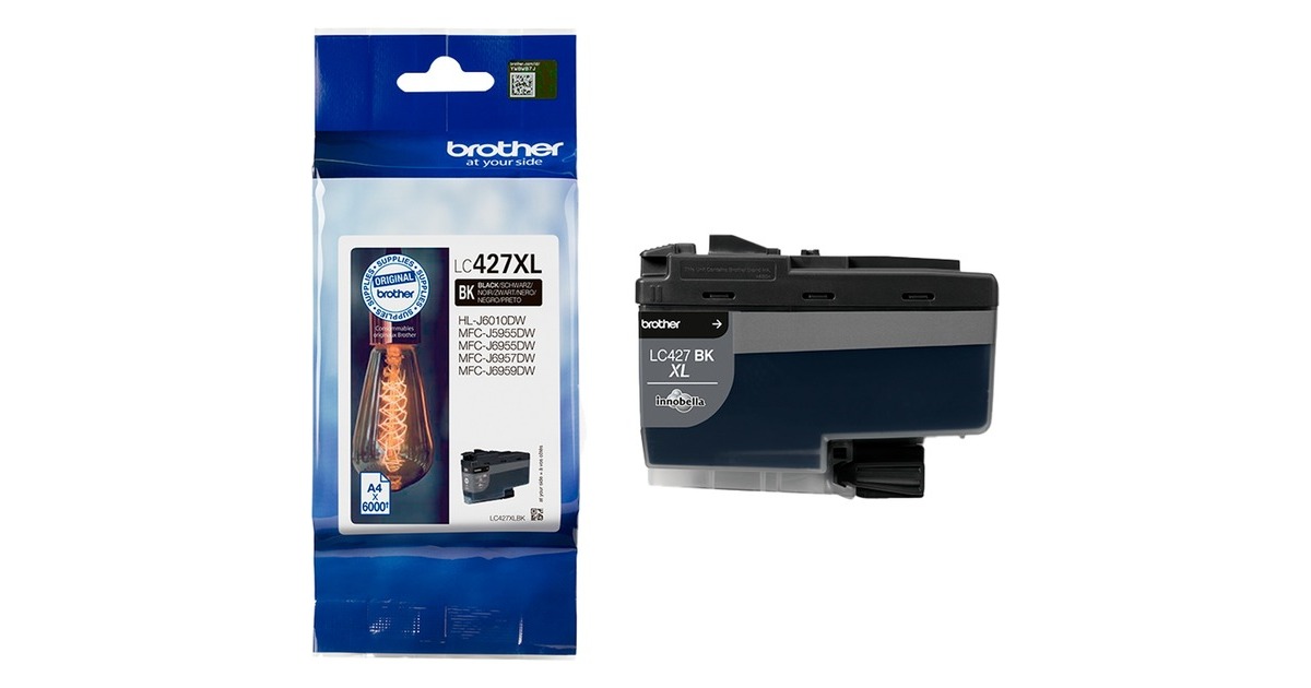 Brother Tinte schwarz LC427XLBK