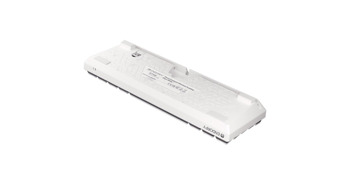 ENDORFY Thock Compact Wireless Pudding Onyx White, Gaming-Tastatur weiß ...