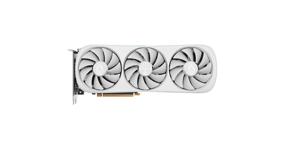 ZOTAC GeForce RTX 4080 SUPER Trinity OC White Edition 16GB 