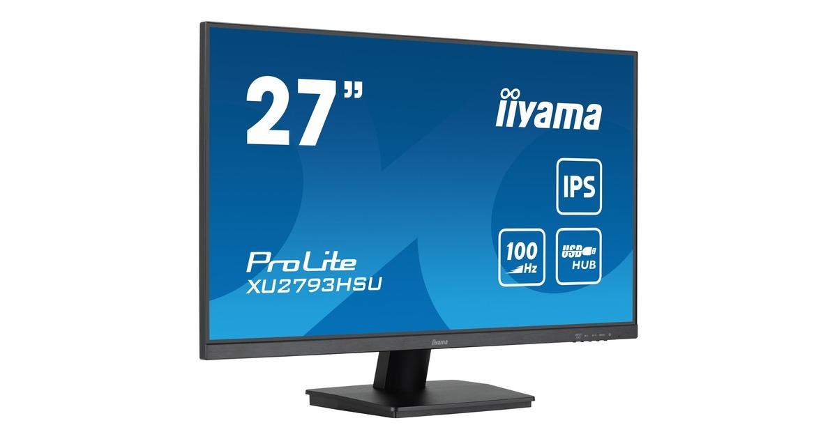 iiyama ProLite XU2793HSU-B6, LED-Monitor 69 cm (27 Zoll), schwarz 