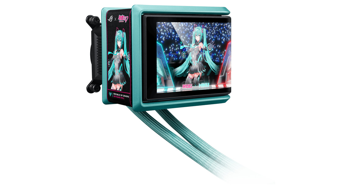 ASUS ROG RYUO IV SLC 360 ARGB Hatsune Miku Edition, Wasserkühlung