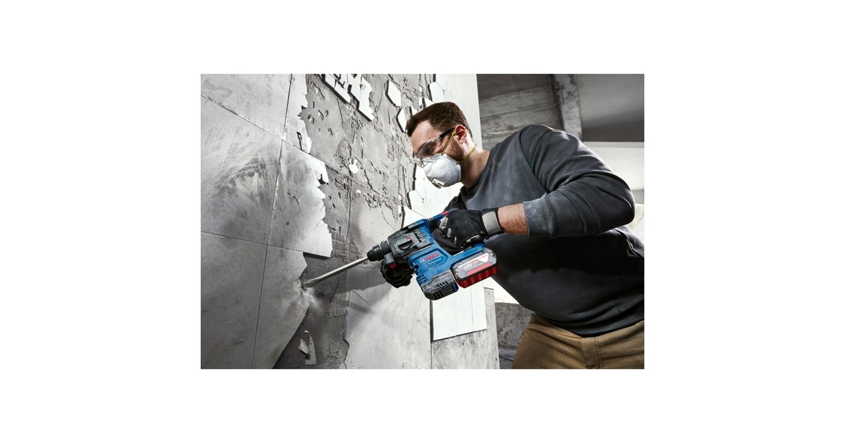Bosch Professional Akku-Bohrhammer GBH 18V-22 Professional solo  