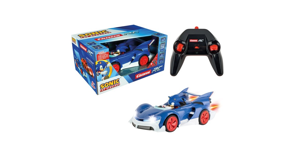Carrera RC 2,4GHz Team Sonic Racing - Sonic, Performance Version